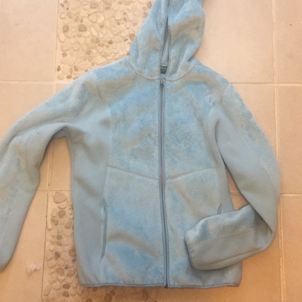 Blue LL bean zip up